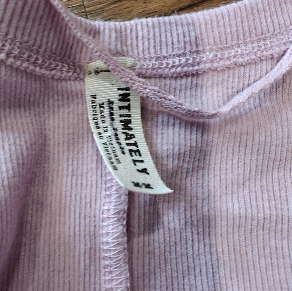 Free People Lavender Sleeveless Top - Picture 2 of 5